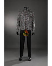 Cosrea TV Costumes Willy Wonka Velvet Custom Costume