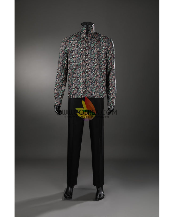 Cosrea TV Costumes Willy Wonka Velvet Custom Costume