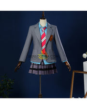 Cosrea U-Z Kaori Miyazono Your Lie in April Uniform Fabric Cosplay Costume