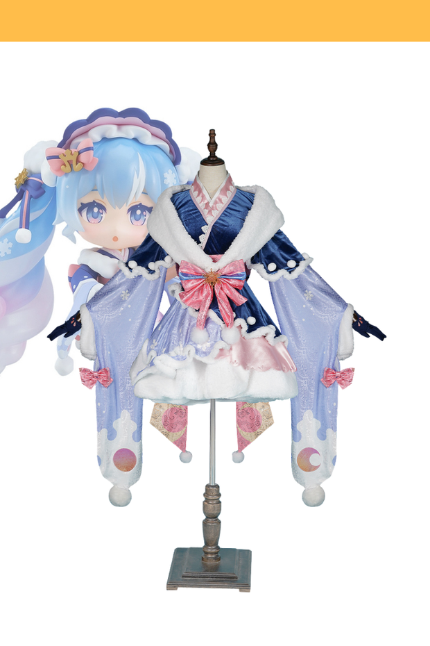 Cosrea U-Z Vocaloid Snow Miku 2023 Limited Sizing Cosplay Costume