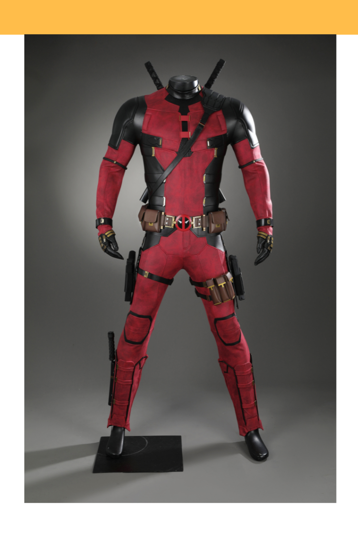Deadpool 3 25 Movie Updated PU Leather Based Cosplay Costume