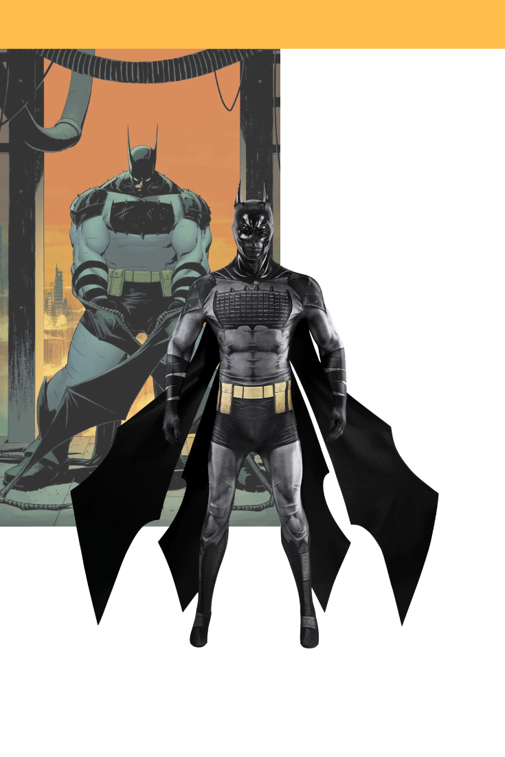 Digital Printed Absolute Batman Cosplay Costume