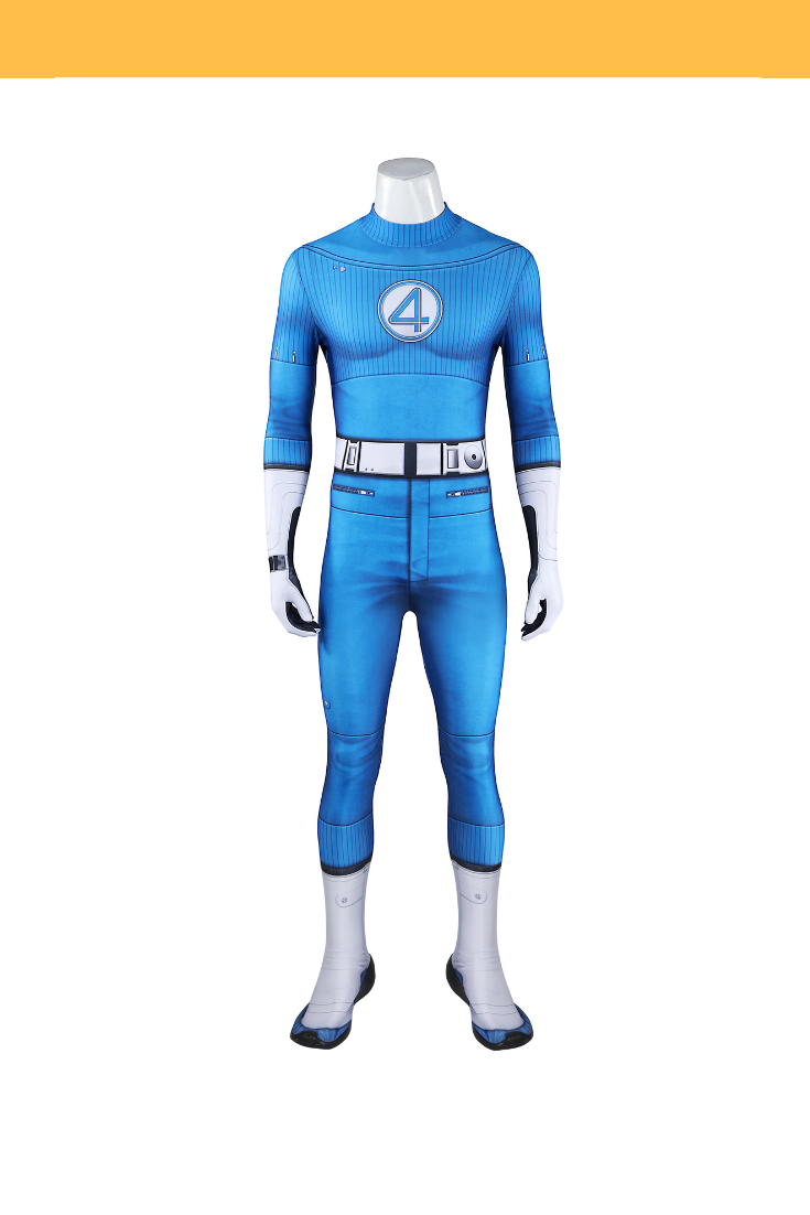Digital Printed Mr Fantastic Fantastic Four Cosplay Costume