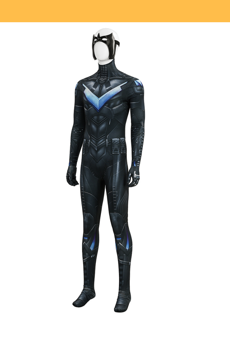 Digital Printed Nightwing Arkham Knights Cosplay Costume