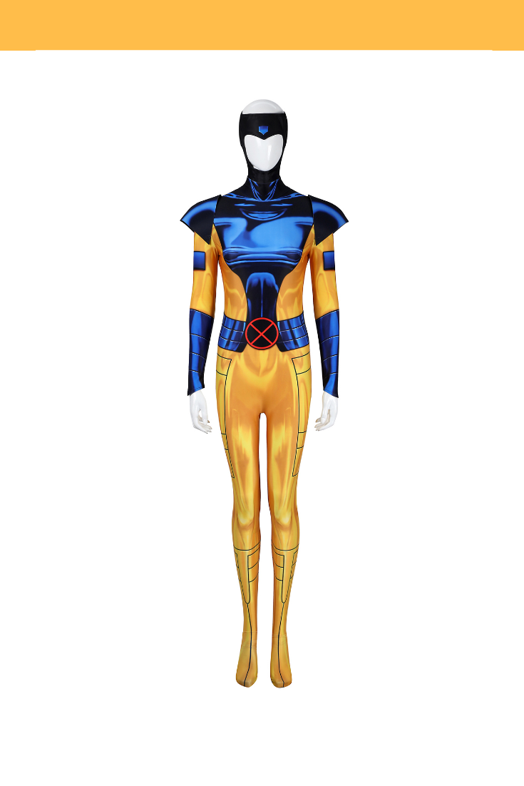 Digital Printed Phoenix 97 Metallic Blue Cosplay Costume