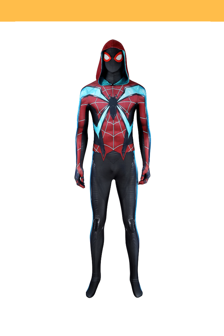 Digital Printed Spiderman 2 Evolve Suit Cosplay Costume
