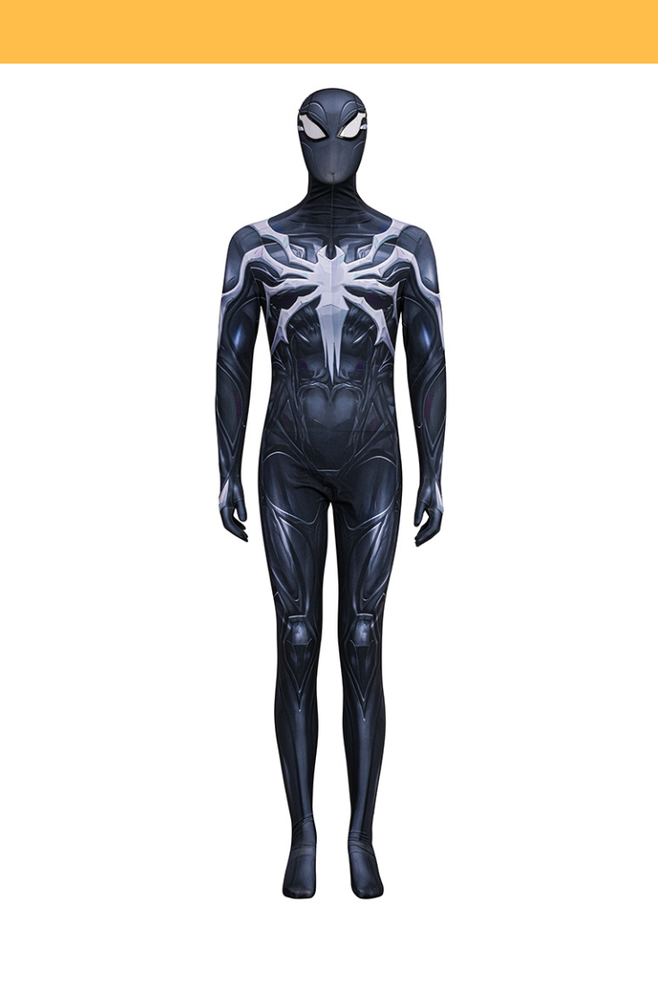 Digital Printed Spiderman Black Cosplay Costume