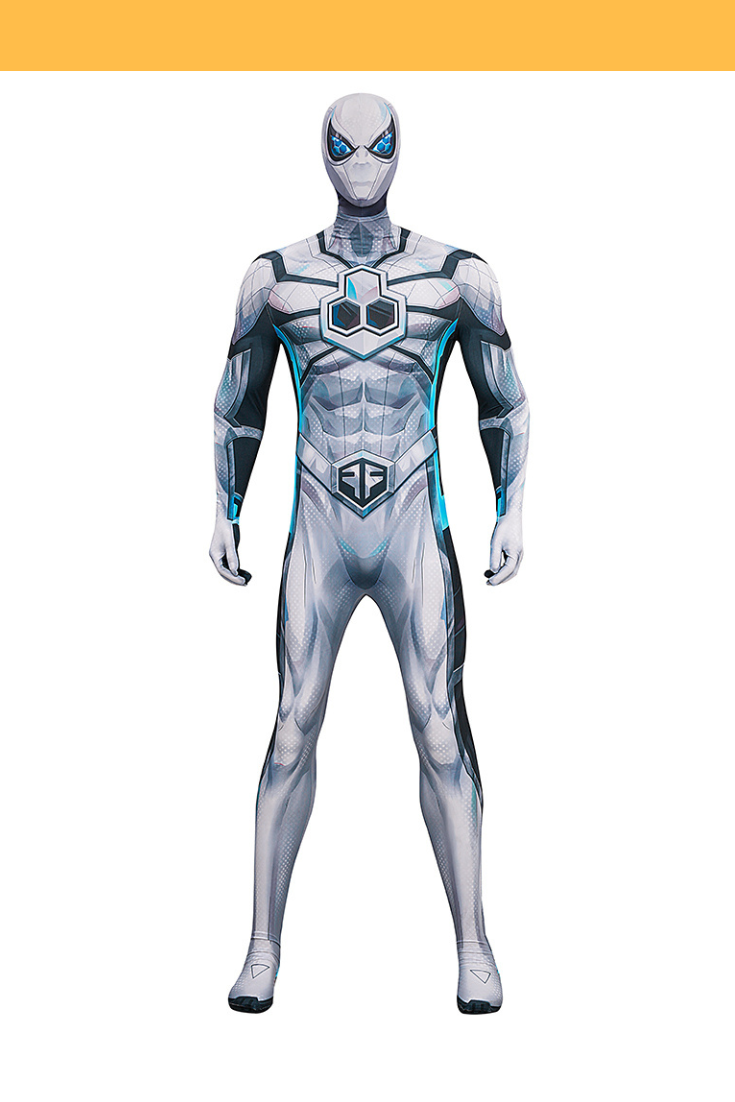 Digital Printed Spiderman The Future Foundation Cosplay Costume