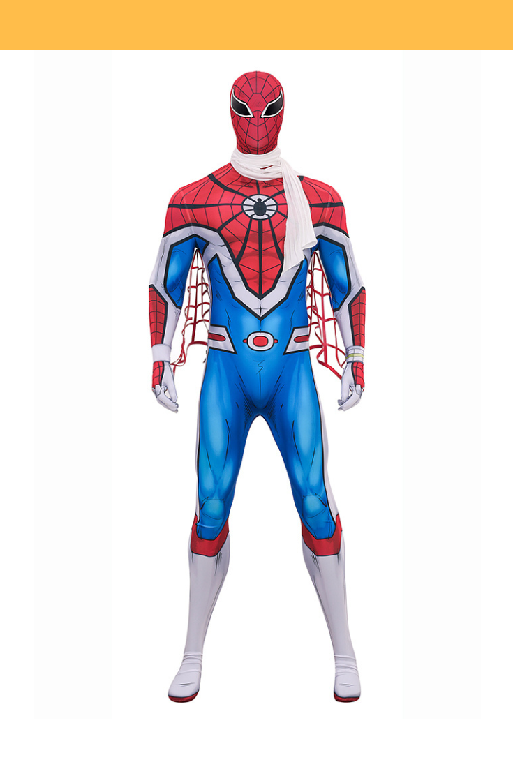 Digital Printed Supaidaman Cosplay Costume