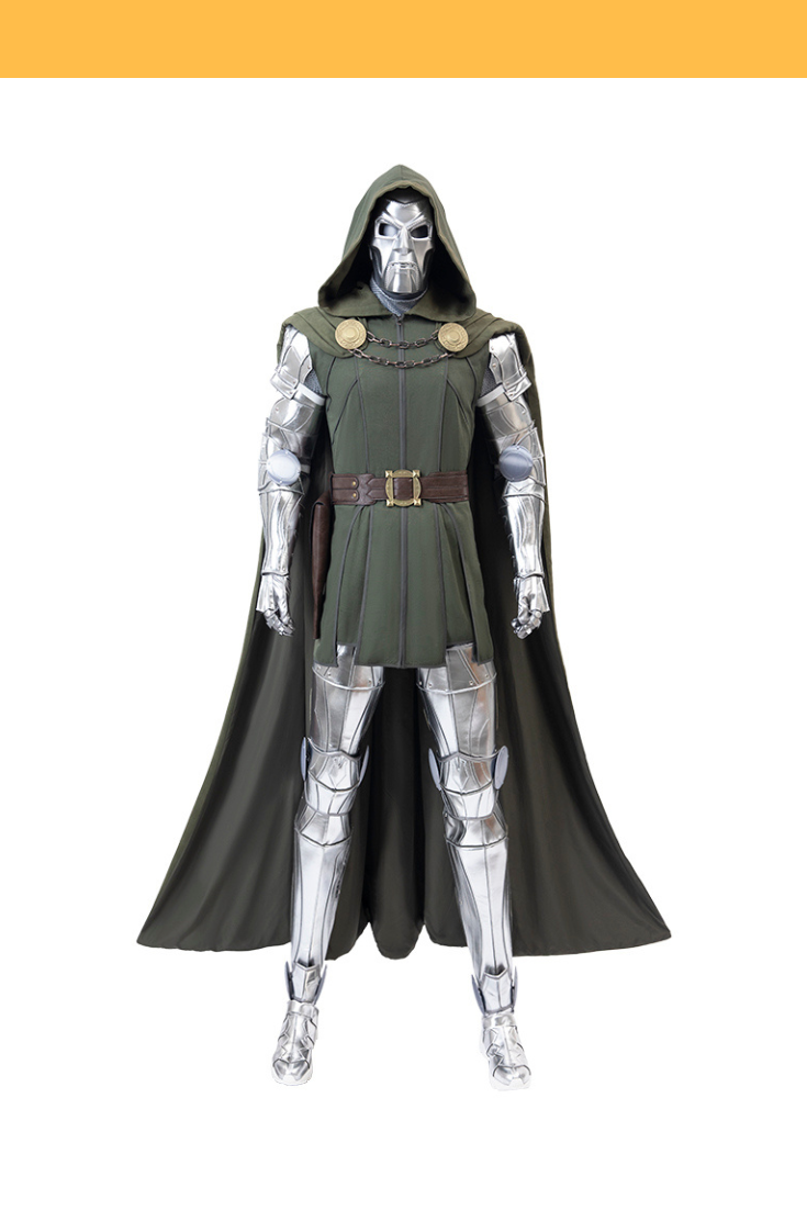 Doctor Doom Reinforced PU Leather Build Cosplay Costume