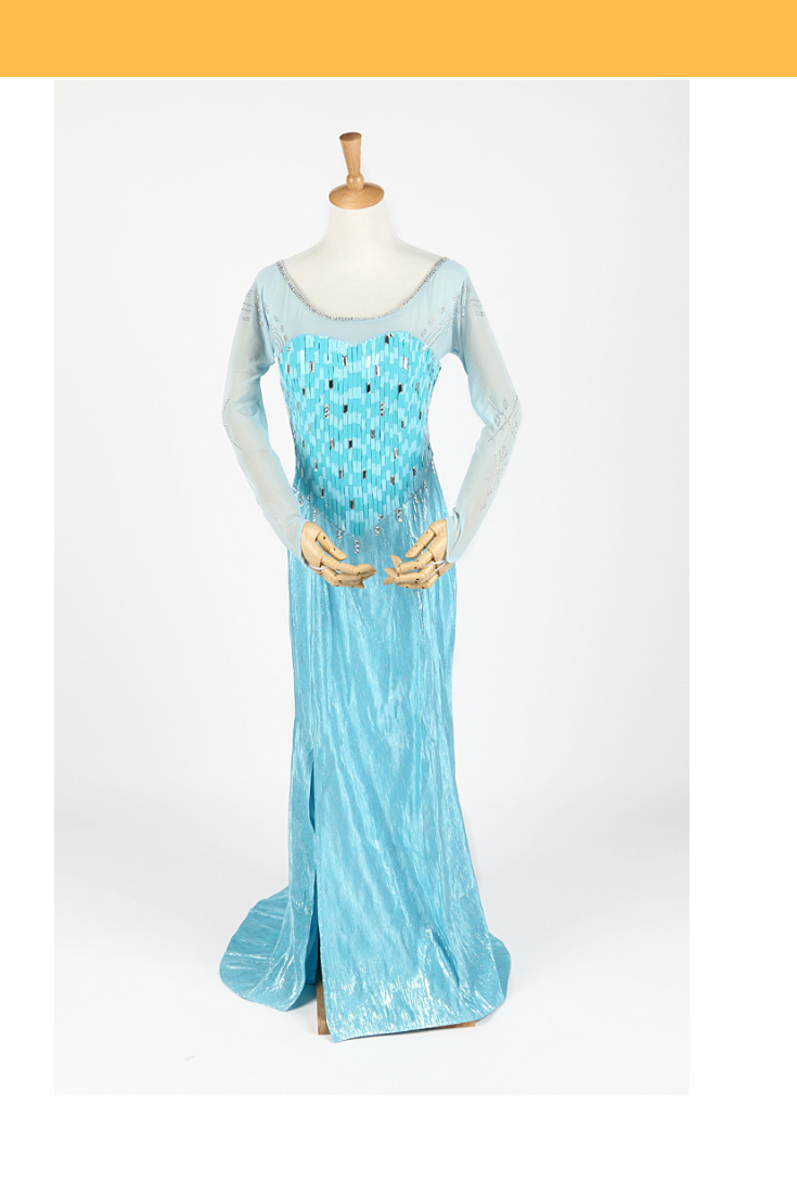 Elsa Custom Sequin Cosplay Costume