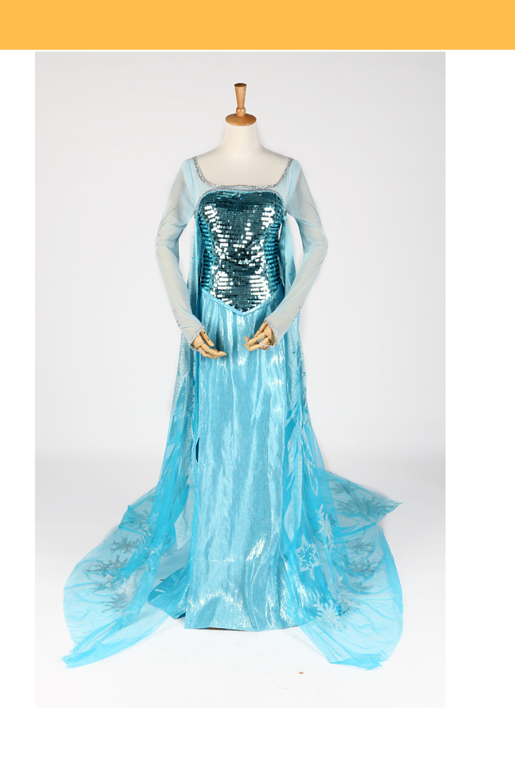 Elsa Horizontal Sequin Cosplay Costume