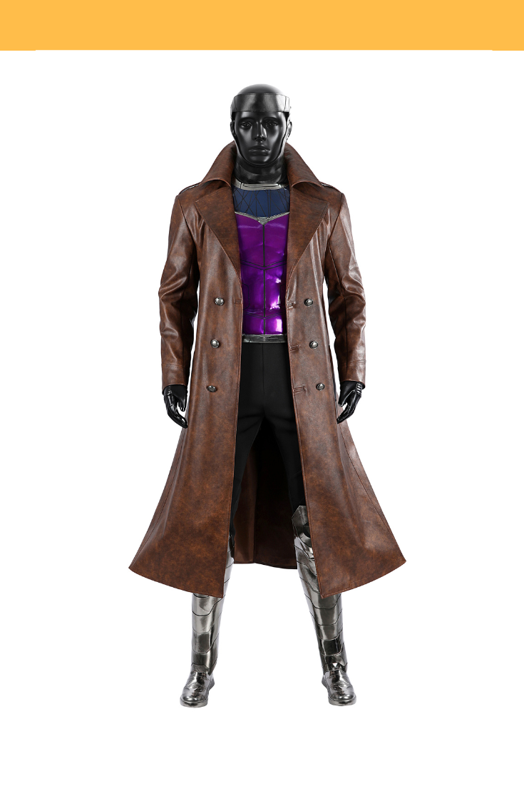 Gambit Movie Based PU Leather Build Cosplay Costume
