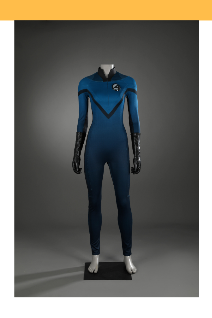 Invisible Woman 2005 Team Uniform Cosplay Costume