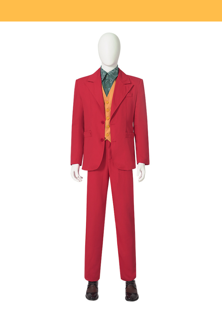 Joker Movie Red Suit Version Cosplay Costume