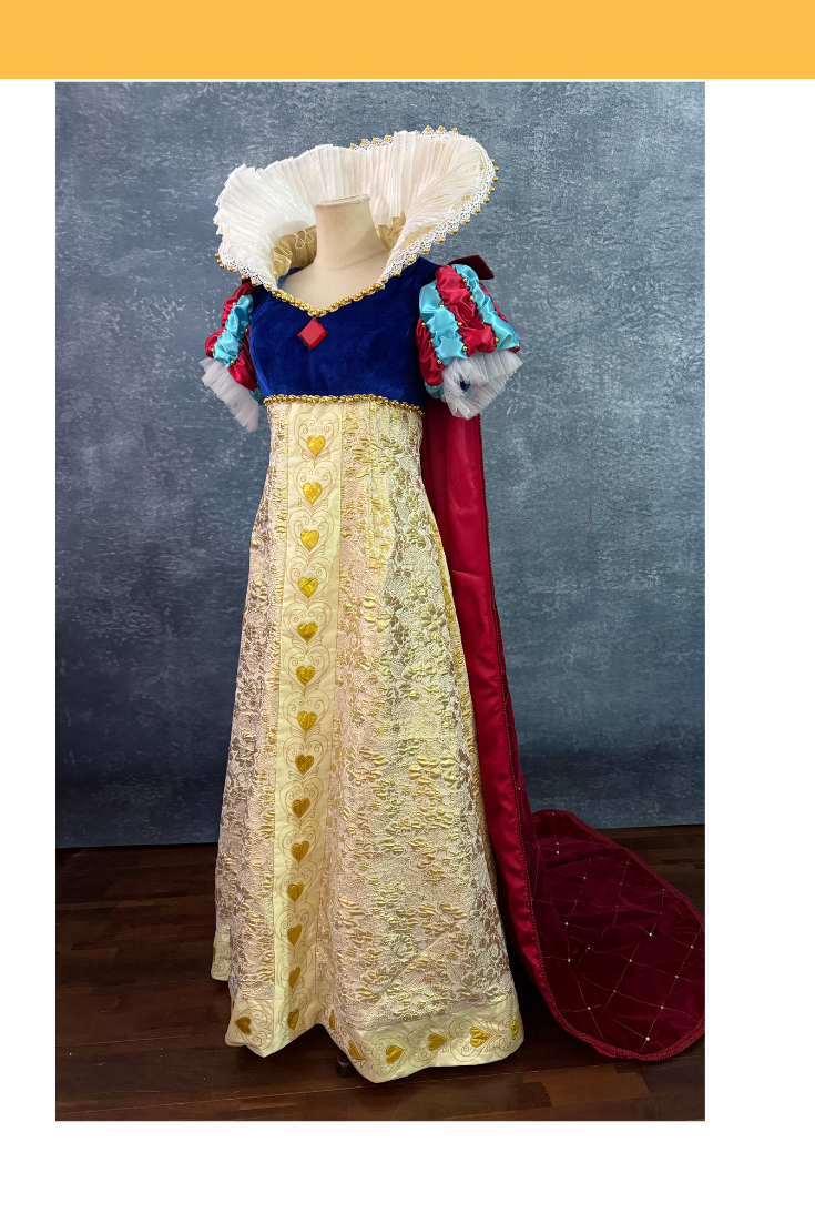 Snow White Inspired Court Style Dress Cosplay Costume
