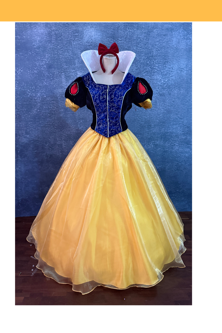Snow White Inspired Sequin Cosplay Costume