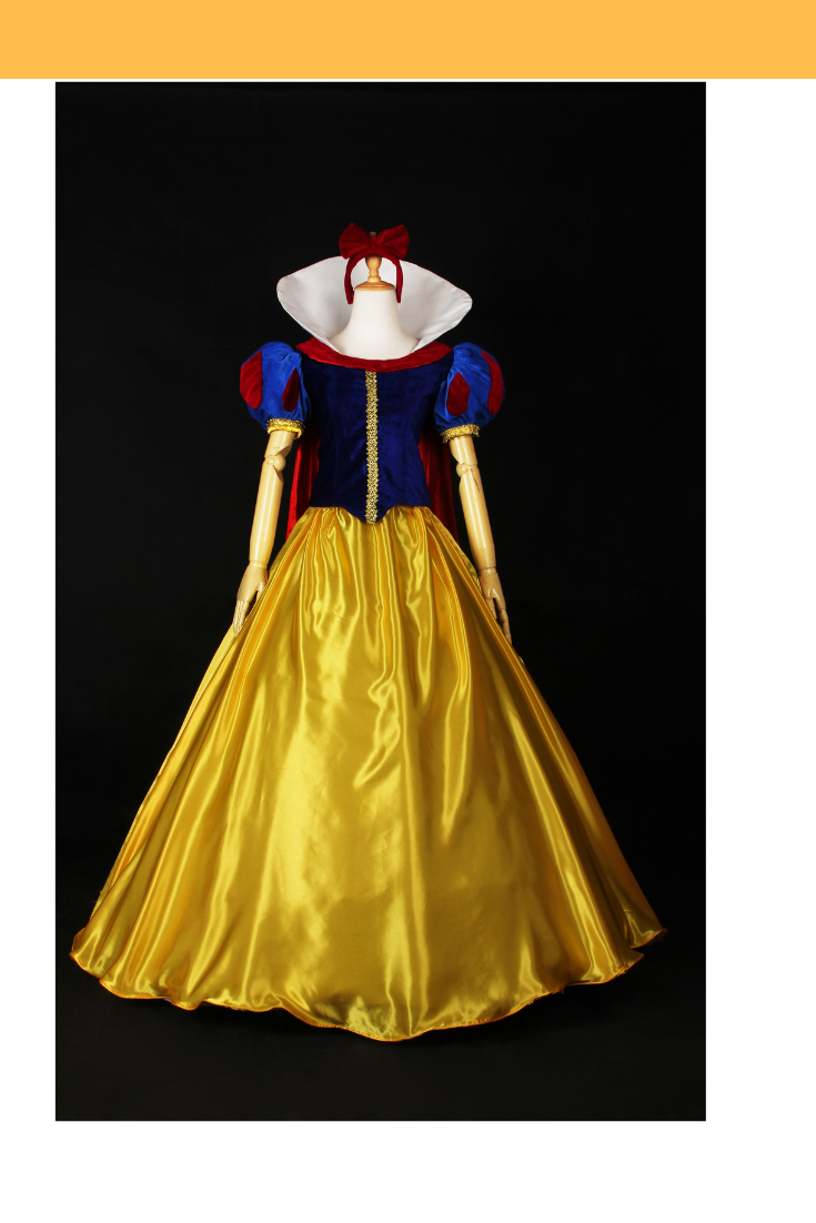 Snow White Inspired Train 2026 Gown Cosplay Costume