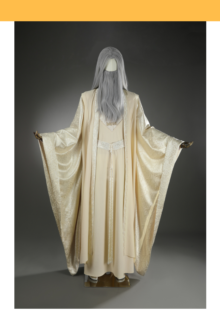 The Fellowship of the Ring Saruman the White Cosplay Costume