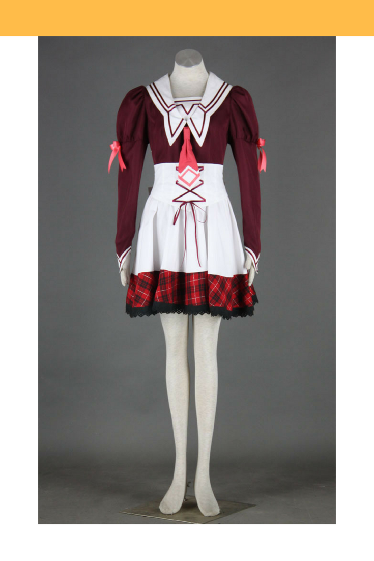 Cosrea A-E 11 Eyes Kanae Kuroshiba Kouryoukan Academy Cosplay Costume