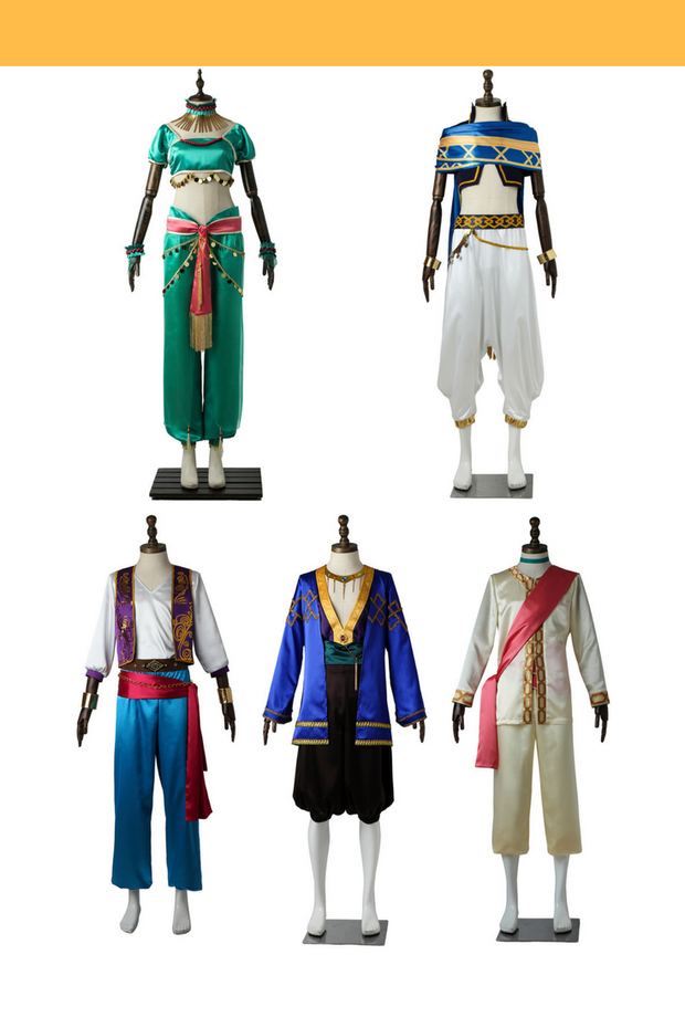 Cosrea A-E A3 Water Me Team Cosplay Costume