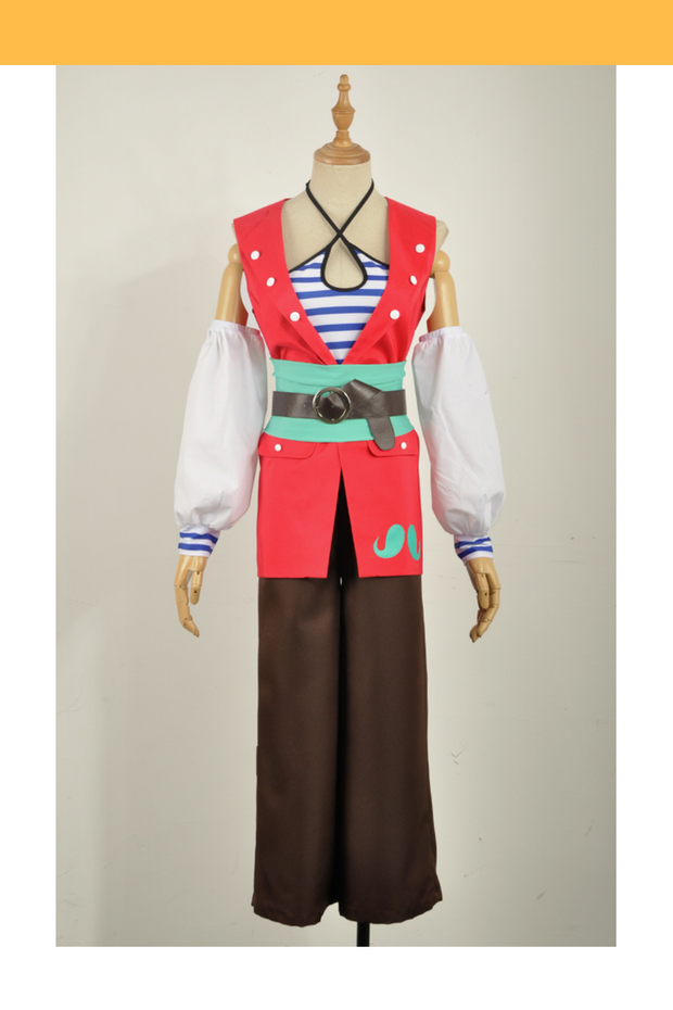 Cosrea A-E A3 Yuki Rurikawa Summer Pirate Cosplay Costume