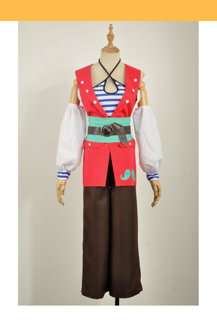 Cosrea A-E A3 Yuki Rurikawa Summer Pirate Cosplay Costume
