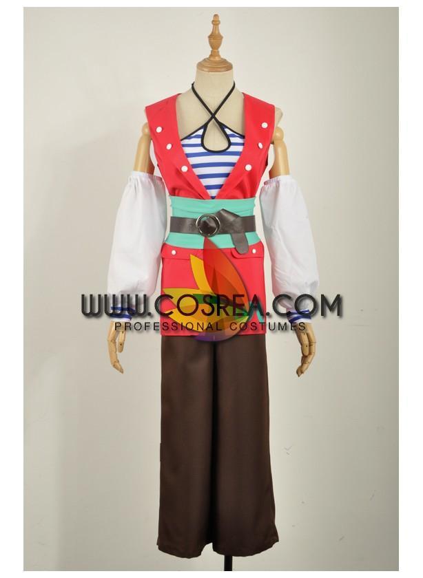 Cosrea A-E A3 Yuki Rurikawa Summer Pirate Cosplay Costume