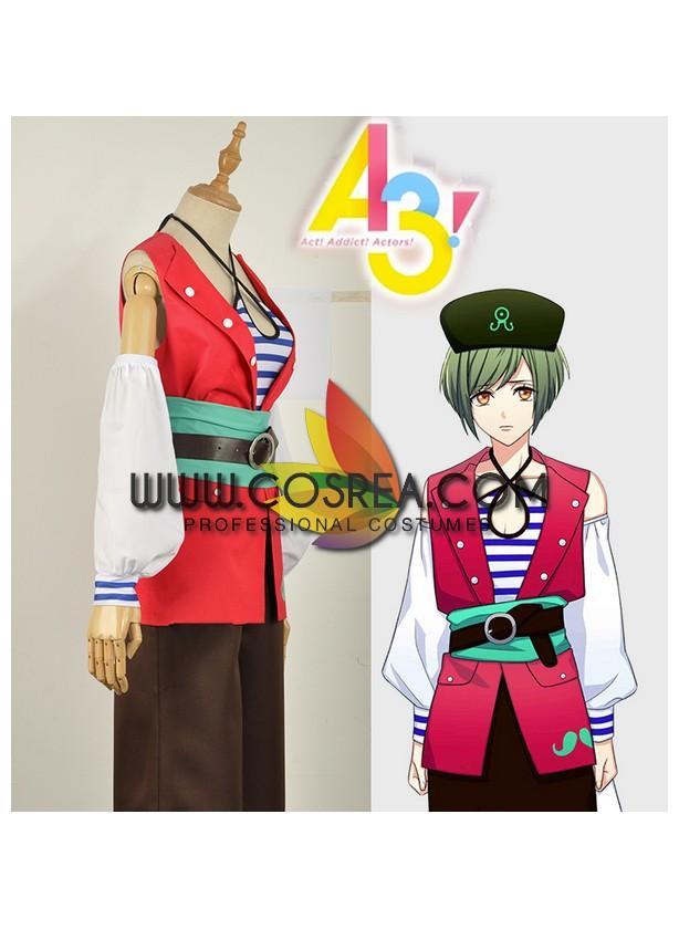 Cosrea A-E A3 Yuki Rurikawa Summer Pirate Cosplay Costume
