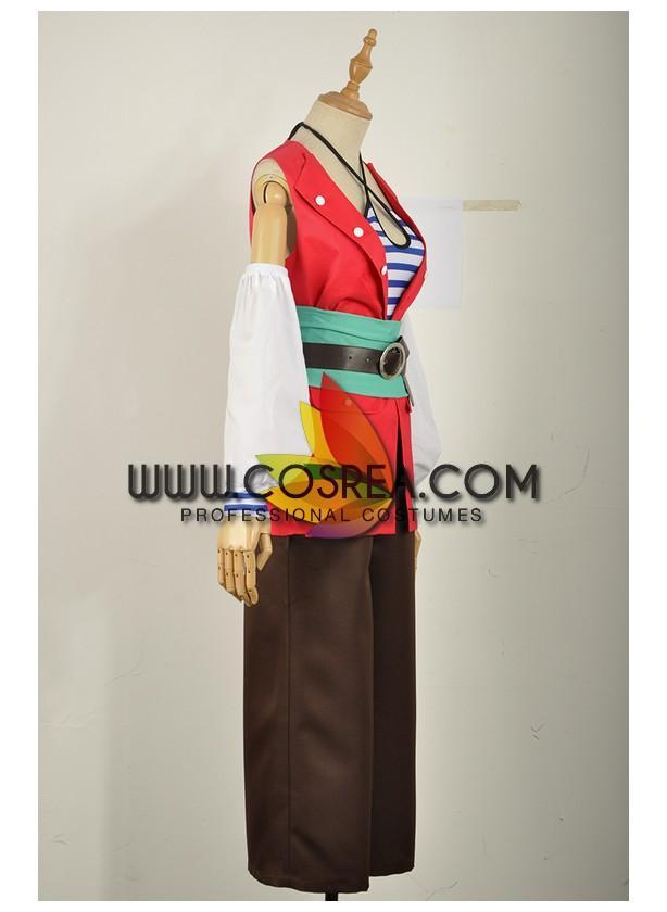 Cosrea A-E A3 Yuki Rurikawa Summer Pirate Cosplay Costume
