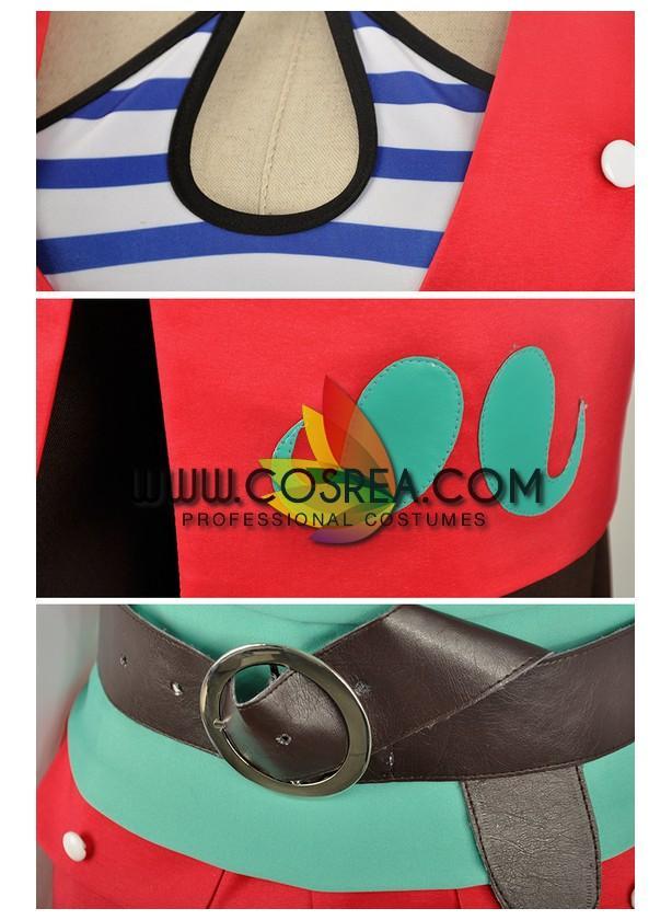 Cosrea A-E A3 Yuki Rurikawa Summer Pirate Cosplay Costume