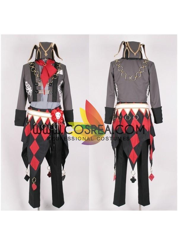 Cosrea A-E Alice in the Country of Hearts Joker Cosplay Costume