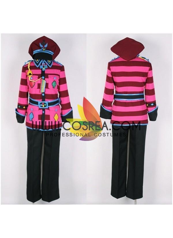 Cosrea A-E Alice in the Country of Hearts Tweedle Dee Cosplay Costume