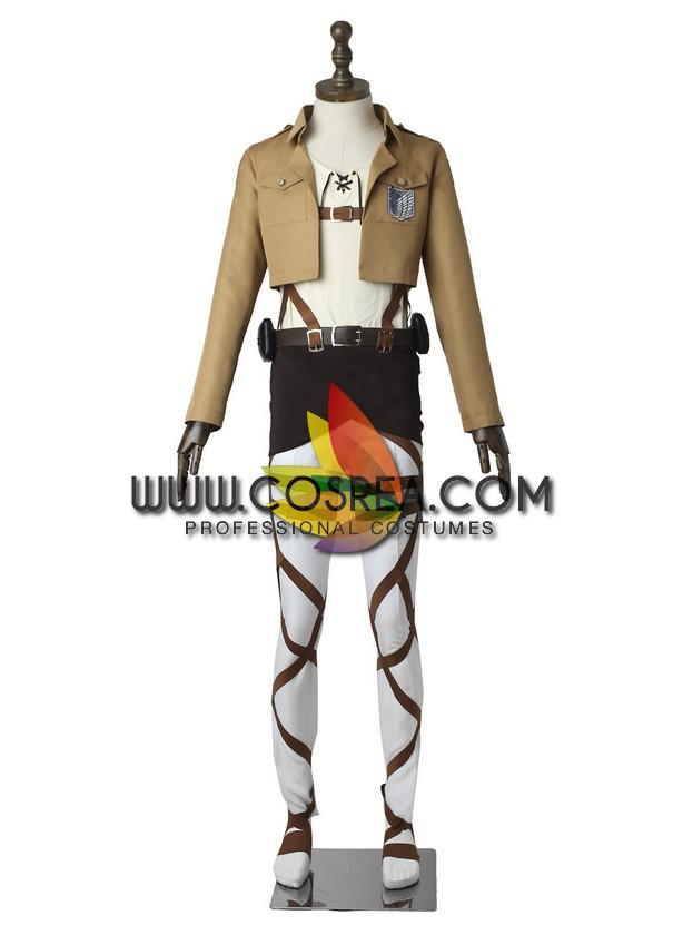 Cosrea A-E Attack On Titan Eren Yeager Complete Cosplay Costume