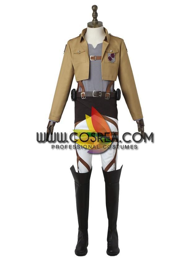 Cosrea A-E Attack On Titan Garrison Regiment Complete Cosplay Costume