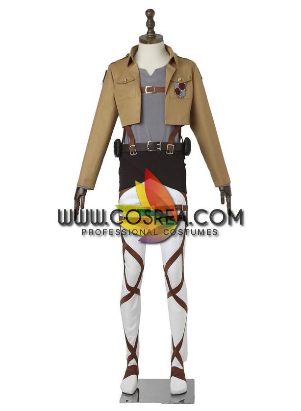 Cosrea A-E Attack On Titan Garrison Regiment Complete Cosplay Costume
