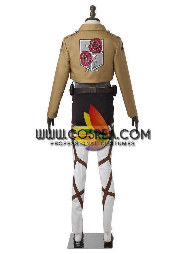 Cosrea A-E Attack On Titan Garrison Regiment Complete Cosplay Costume