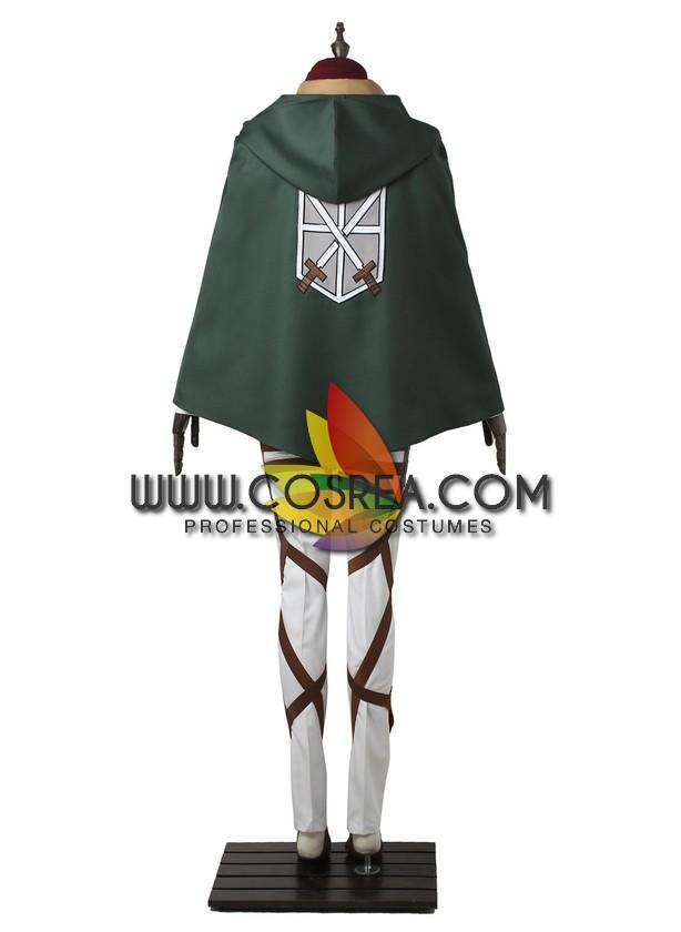 Cosrea A-E Attack On Titan Mikasa Ackerman Complete Cosplay Costume