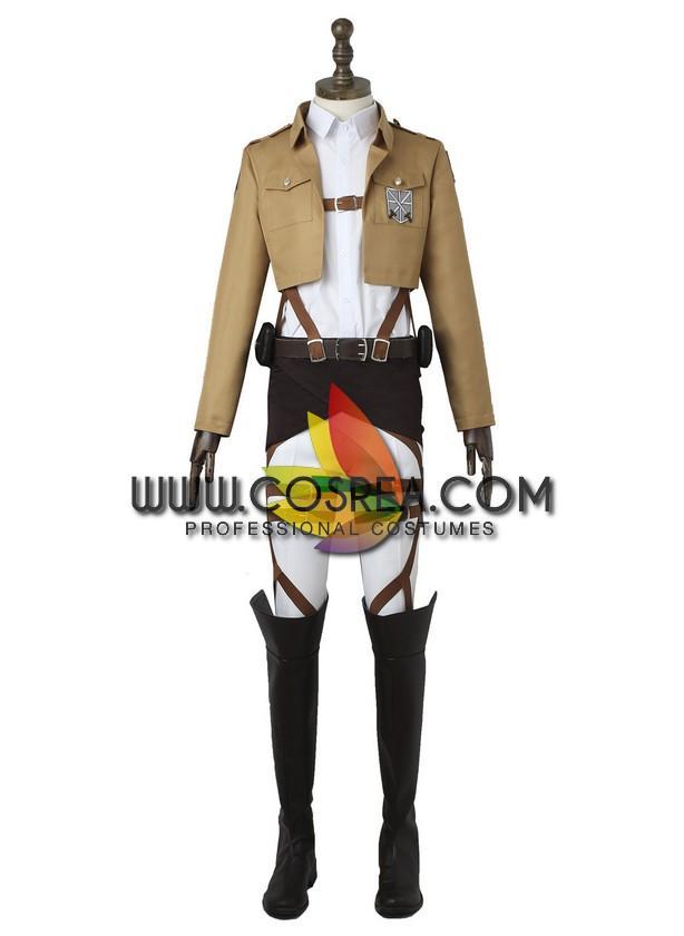 Cosrea A-E Attack On Titan Training Corps Complete Cosplay Costume