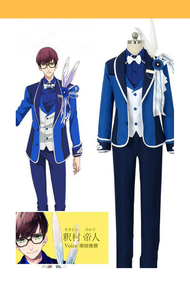 Cosrea A-E B Project Mikado Sekimura Cosplay Costume