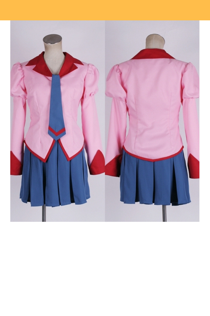 Cosrea A-E Bakemonogatari Hitagi Senjogahara Cosplay Costume
