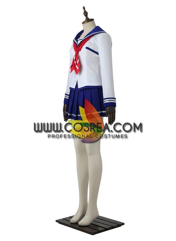 Cosrea A-E Battle Girl High School Female Uniform Cosplay Costume