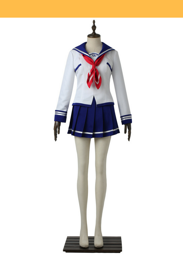 Cosrea A-E Battle Girl High School Female Uniform Cosplay Costume