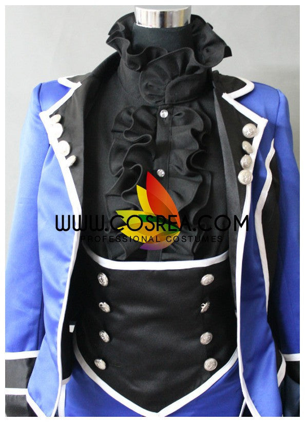 Cosrea A-E Black Butler Ciel Knight Cosplay Costume
