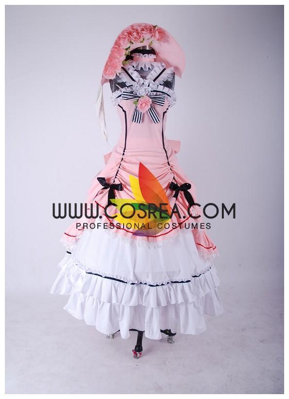 Cosrea A-E Black Butler Ciel Pink Cosplay Costume