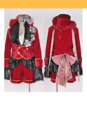 Cosrea A-E Black Butler Ciel Red Velvet Cosplay Costume