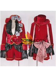 Cosrea A-E Black Butler Ciel Red Velvet Cosplay Costume