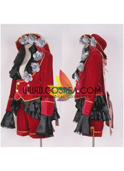 Cosrea A-E Black Butler Ciel Red Velvet Cosplay Costume