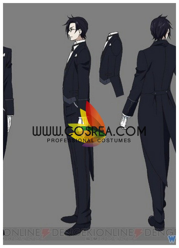 Cosrea A-E Black Butler Claude Faustus Cosplay Costume