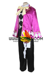 Cosrea A-E Black Butler Joker Satin Cosplay Costume